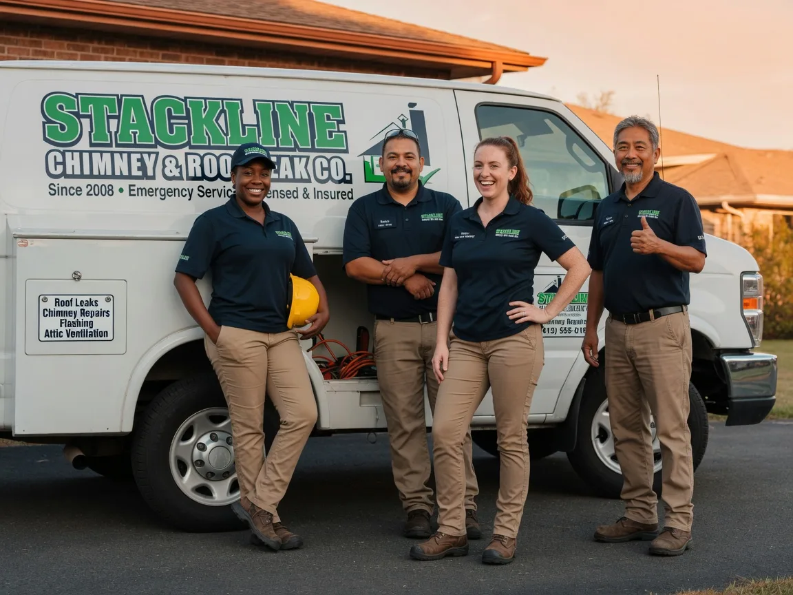 Chimney flashing repair company in Dousman, WI